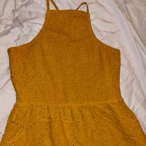 Simplee Apparel Yellow Dress